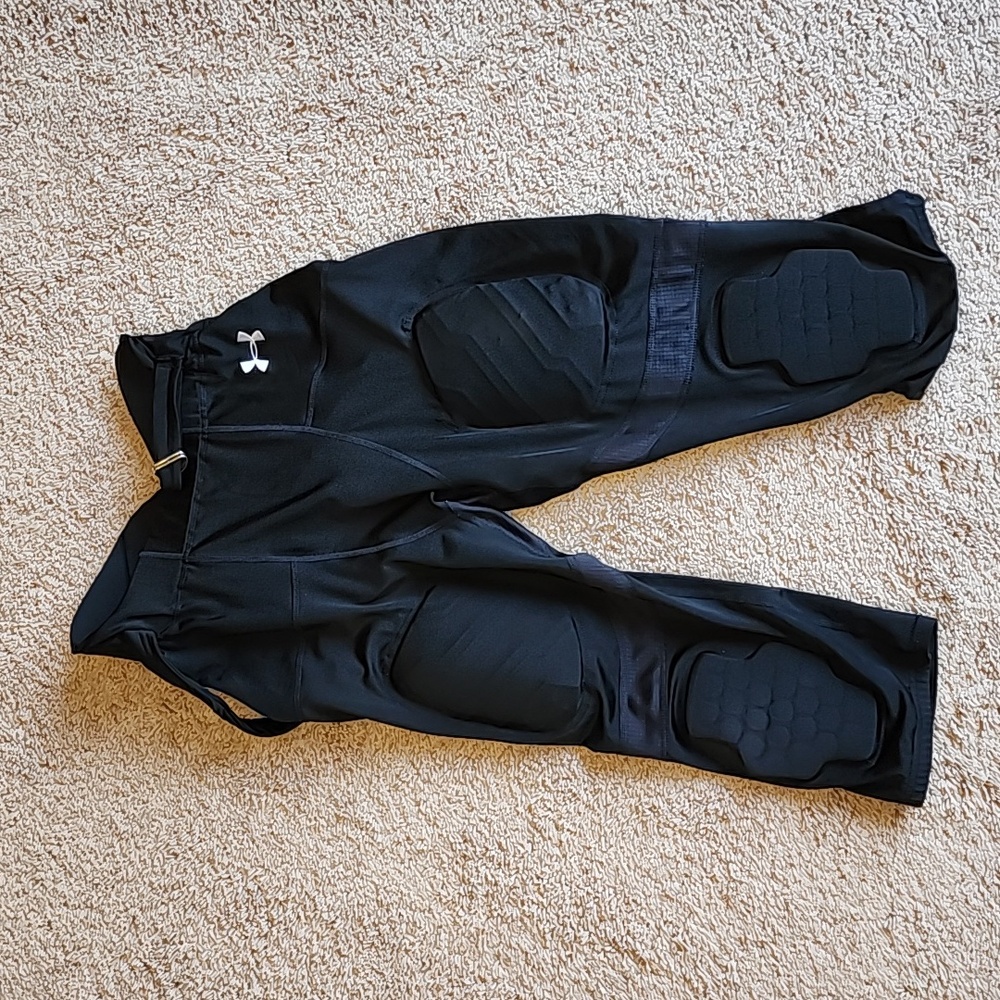 Under Armour Black Men's Padded Compression Pants